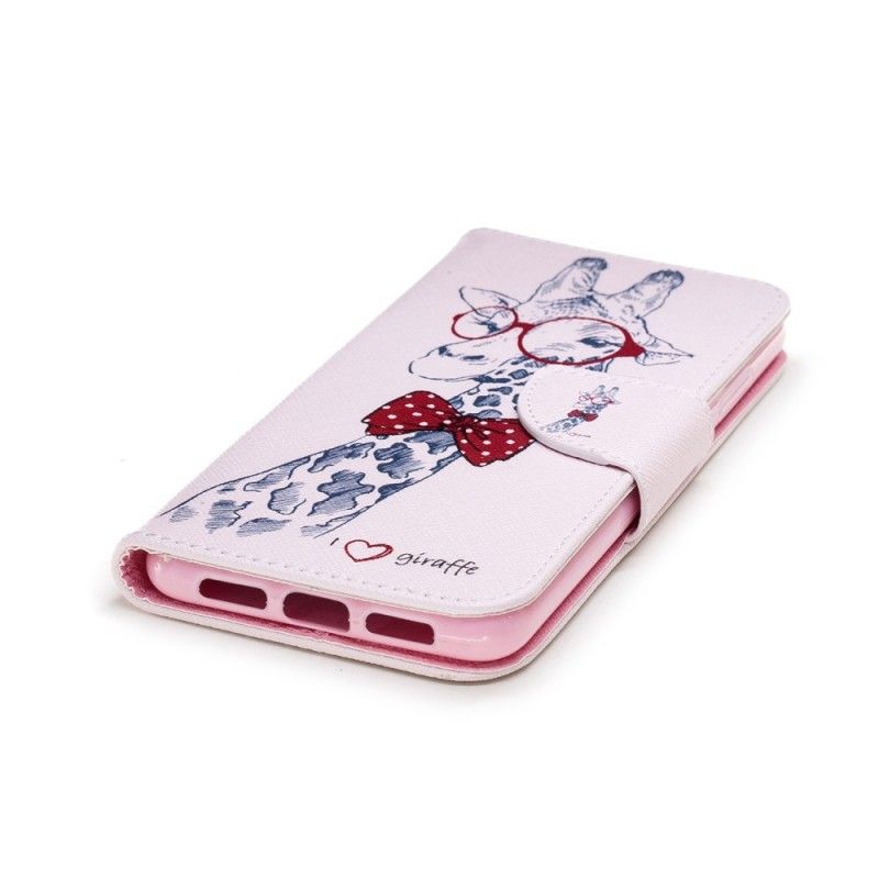 Leren Hoesje Huawei P20 Nerdgiraf