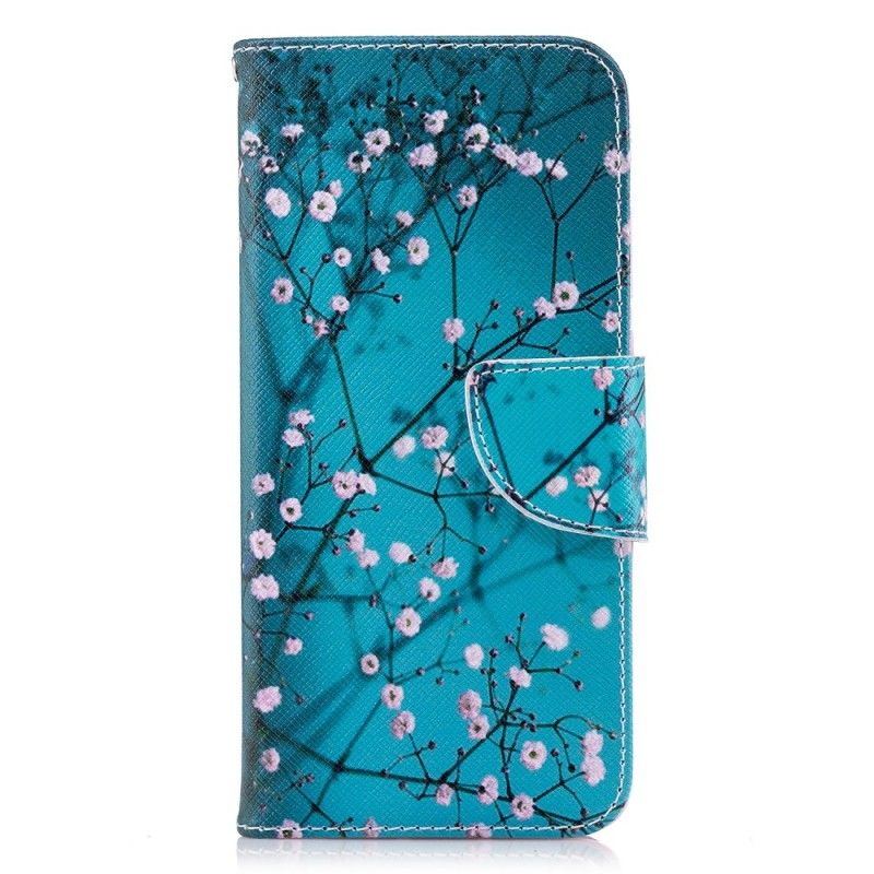 Leren Hoesje voor Huawei P20 Bloeiende Boom