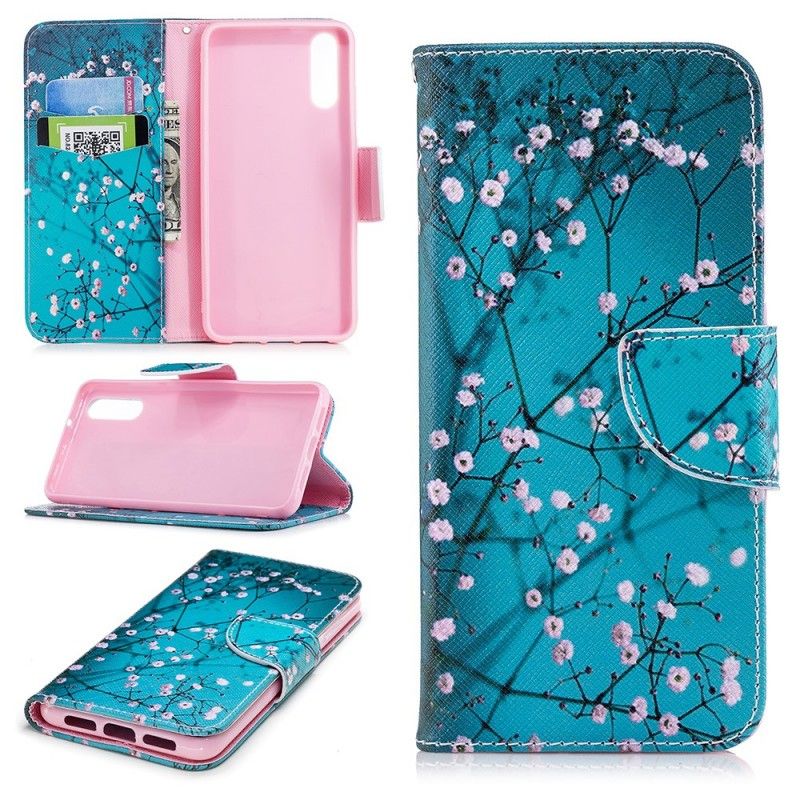 Leren Hoesje voor Huawei P20 Bloeiende Boom