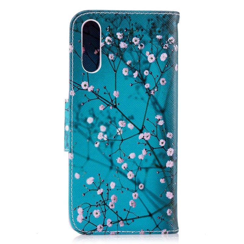 Leren Hoesje voor Huawei P20 Bloeiende Boom
