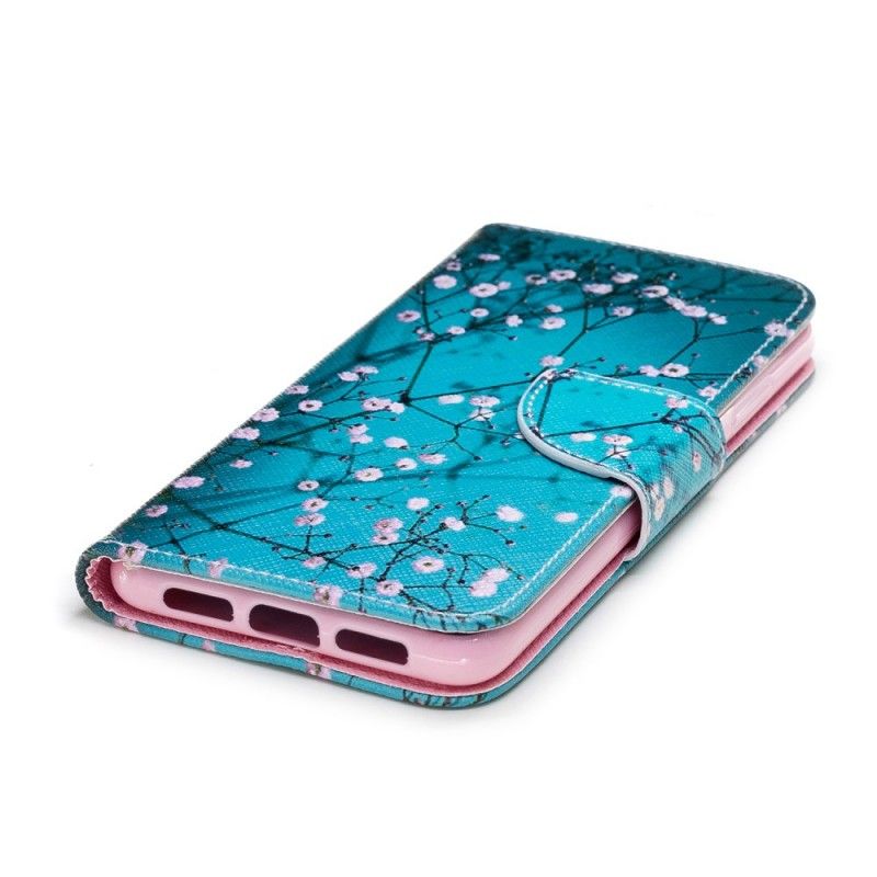Leren Hoesje voor Huawei P20 Bloeiende Boom