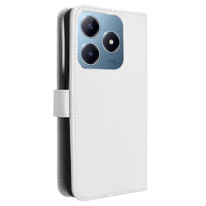 Folio-hoesje Realme Note 60x Telefoonhoesje Bandje Met Stippen