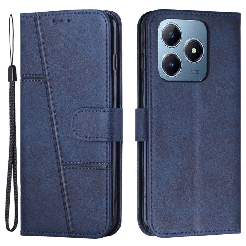 Folio-hoesje Realme Note 60x Telefoonhoesje Zakelijke Stijl