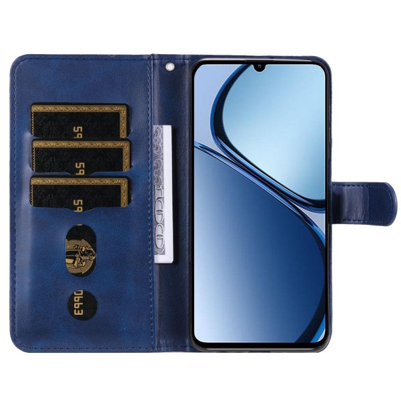 Leren Hoesje Realme Note 60x Etui Met Rits Bescherming Hoesje