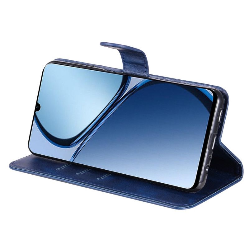 Leren Hoesje Realme Note 60x Etui Met Rits Bescherming Hoesje