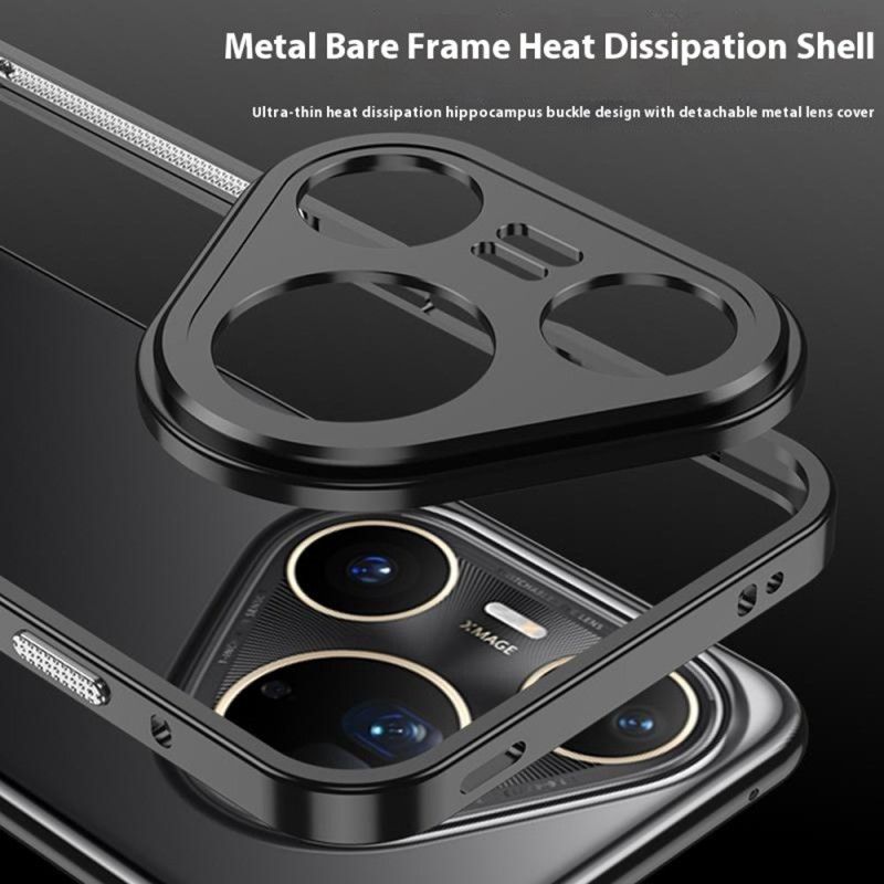 Bumper Voor Huawei Pura 80 Ultra Met Lensbescherming En Warmteafvoer