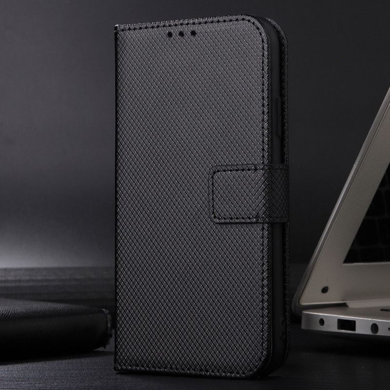 Folio-hoesje Huawei Pura 80 Ultra Telefoonhoesje Diamanttextuur