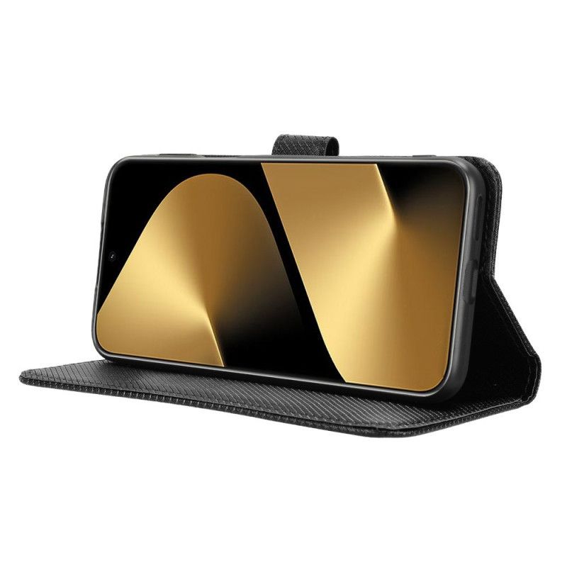 Folio-hoesje Huawei Pura 80 Ultra Telefoonhoesje Diamanttextuur