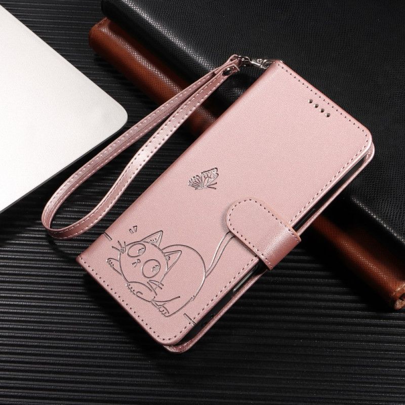Folio-hoesje Huawei Pura 80 Ultra Telefoonhoesje Kat En Afbeelding