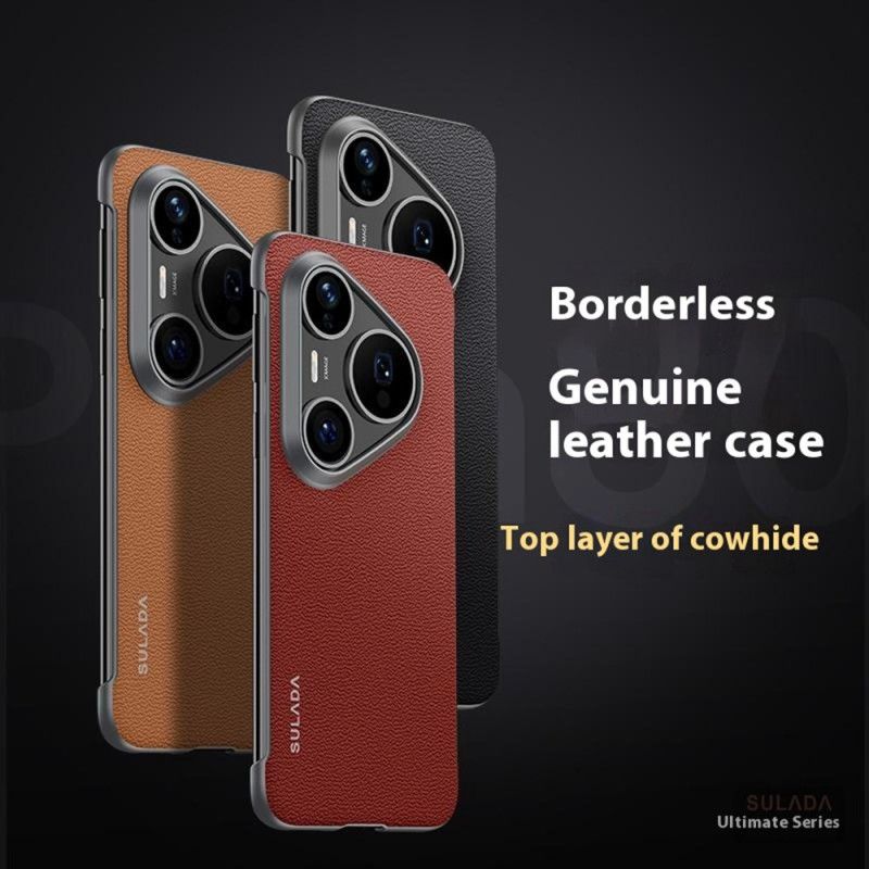 Hoesje Huawei Pura 80 Ultra Echt Sulada-leer