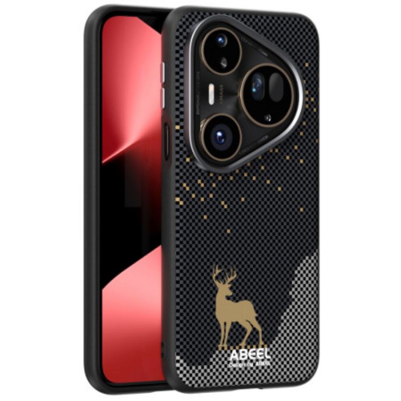 Hoesje Huawei Pura 80 Ultra Magnetisch Hertenpatroon Abeel Bescherming Hoesje