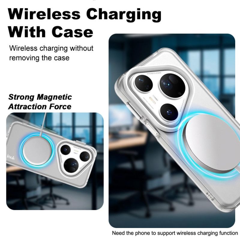 Hoesje Huawei Pura 80 Ultra Magsafe Imak Bescherming Hoesje