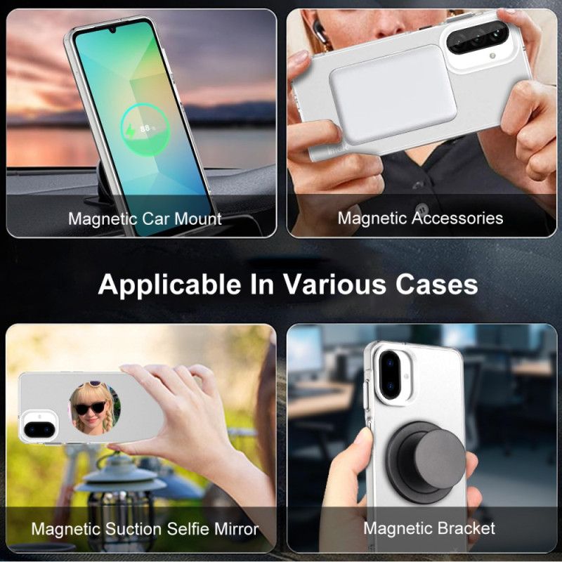 Hoesje Huawei Pura 80 Ultra Magsafe Imak Bescherming Hoesje