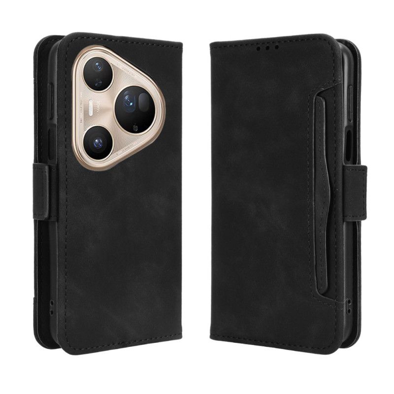 Leren Hoesje Huawei Pura 80 Ultra Kaarthouder Bescherming Hoesje
