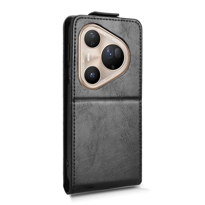 Leren Hoesje Huawei Pura 80 Ultra Klep Verticaal Bescherming Hoesje