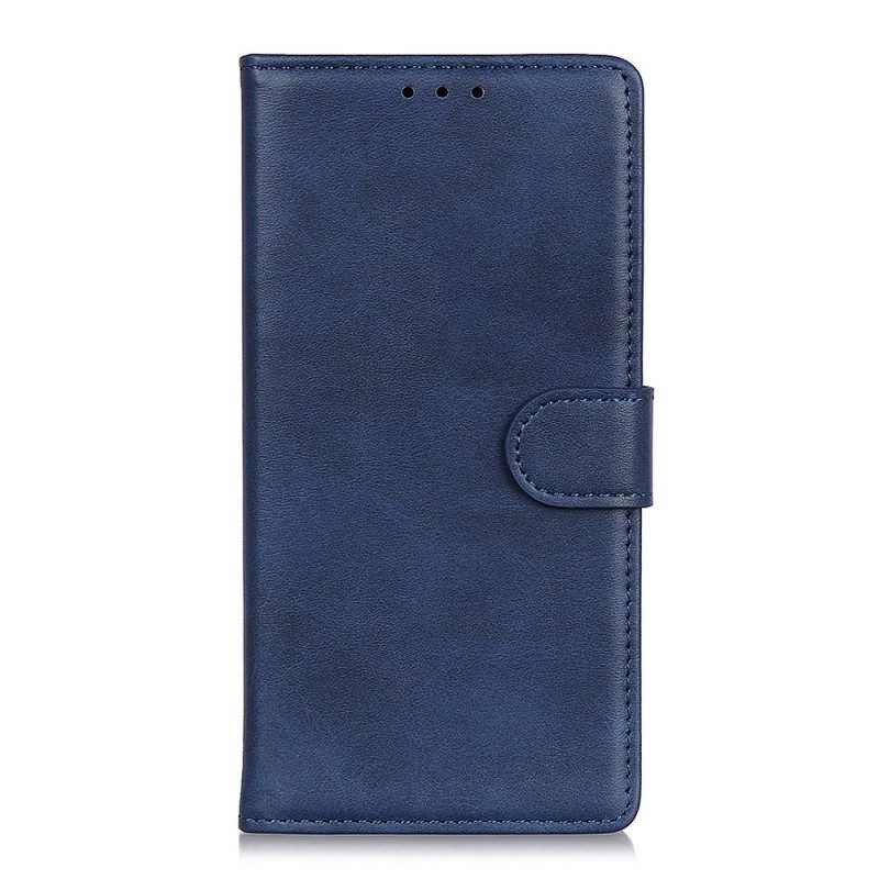 Folio-hoesje voor Xiaomi Redmi Note 11 Pro / 11 Pro 5G Retro Mat Leereffect