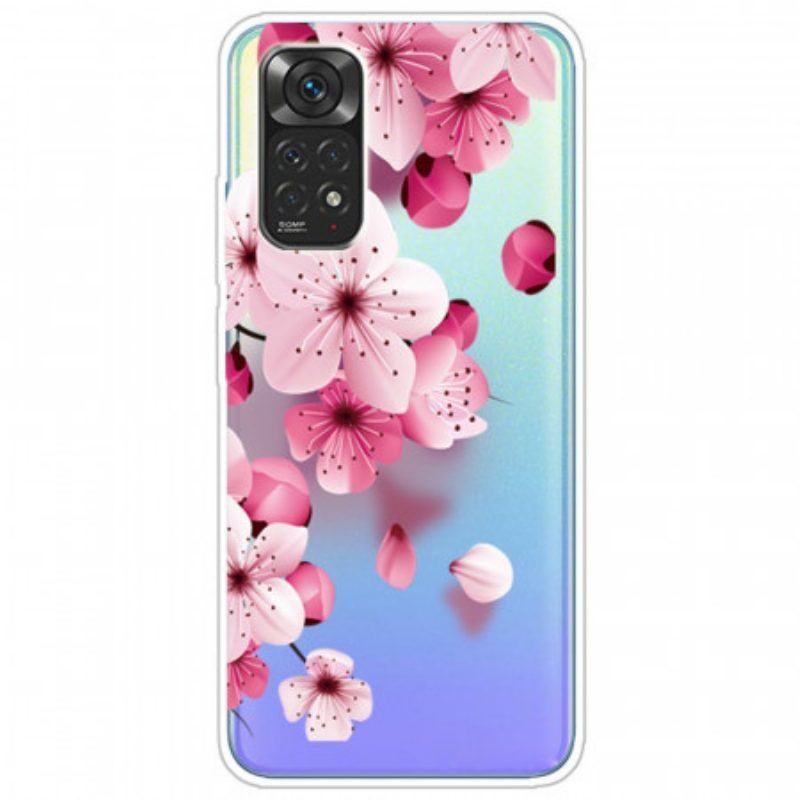 Hoesje voor Xiaomi Redmi Note 11 Pro / 11 Pro 5G Kleine Roze Bloemen