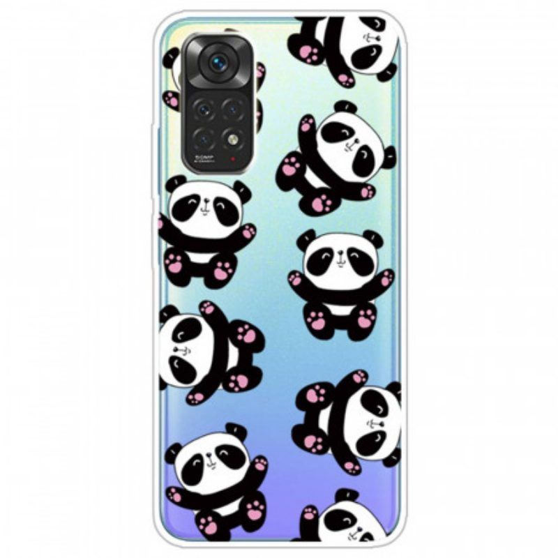 Hoesje voor Xiaomi Redmi Note 11 Pro / 11 Pro 5G Leuke Panda's