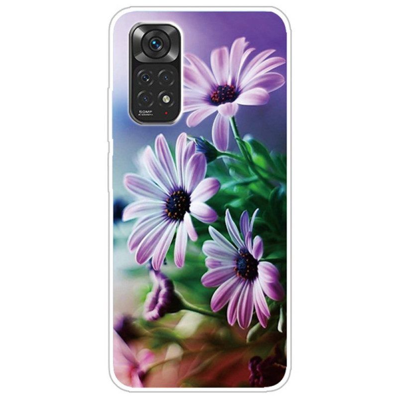 Hoesje voor Xiaomi Redmi Note 11 Pro / 11 Pro 5G Realistische Bloemen