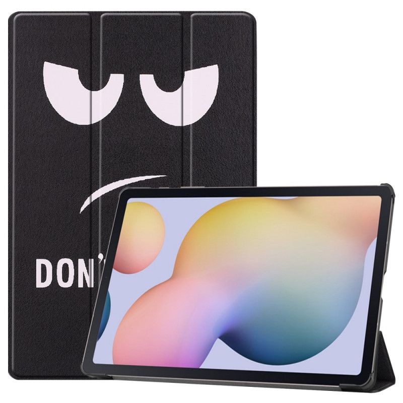 Smart Case Samsung Galaxy Tab S7 Plus Versterkt Raak Me Niet Aan