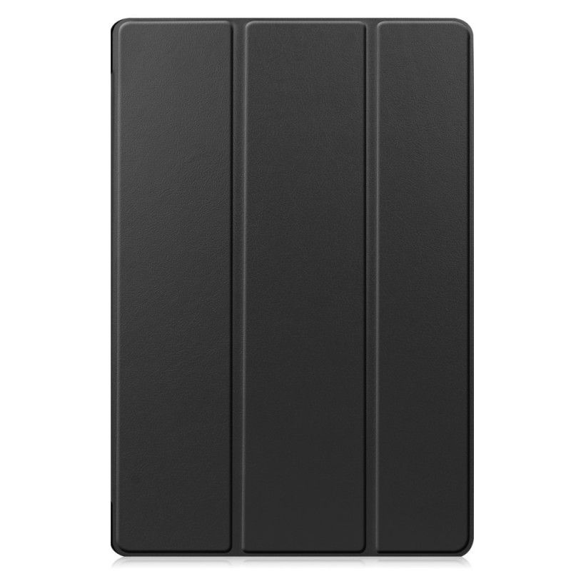 Smartcase Samsung Galaxy Tab S7 Plus Grijs Zwart Drievoudige Pennenhouder
