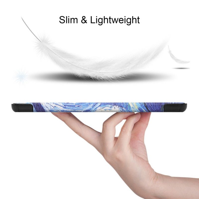 Smartcase Samsung Galaxy Tab S7 Plus Versterkt Van Gogh