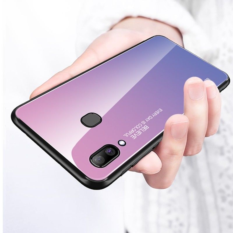 Hoesje Samsung Galaxy A30 Groen Rood Gegalvaniseerde Kleur