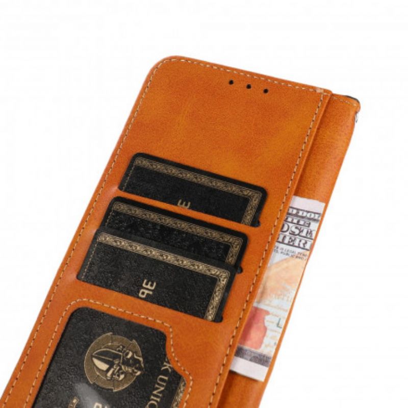 Folio-hoesje Moto G60s Telefoonhoesje Met Khazneh-riem