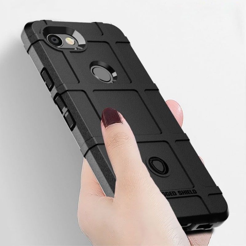 Hoesje Google Pixel 3A Groen Grijs Robuust Schild