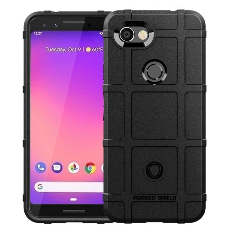 Hoesje Google Pixel 3A Groen Grijs Robuust Schild