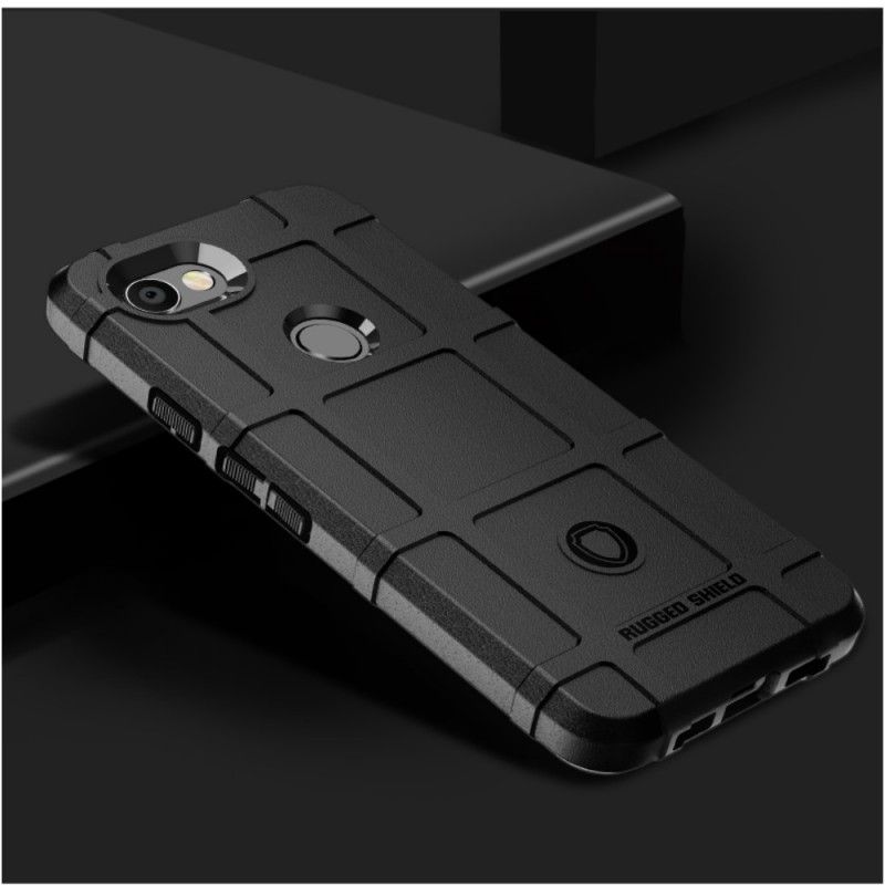 Hoesje Google Pixel 3A Groen Grijs Robuust Schild