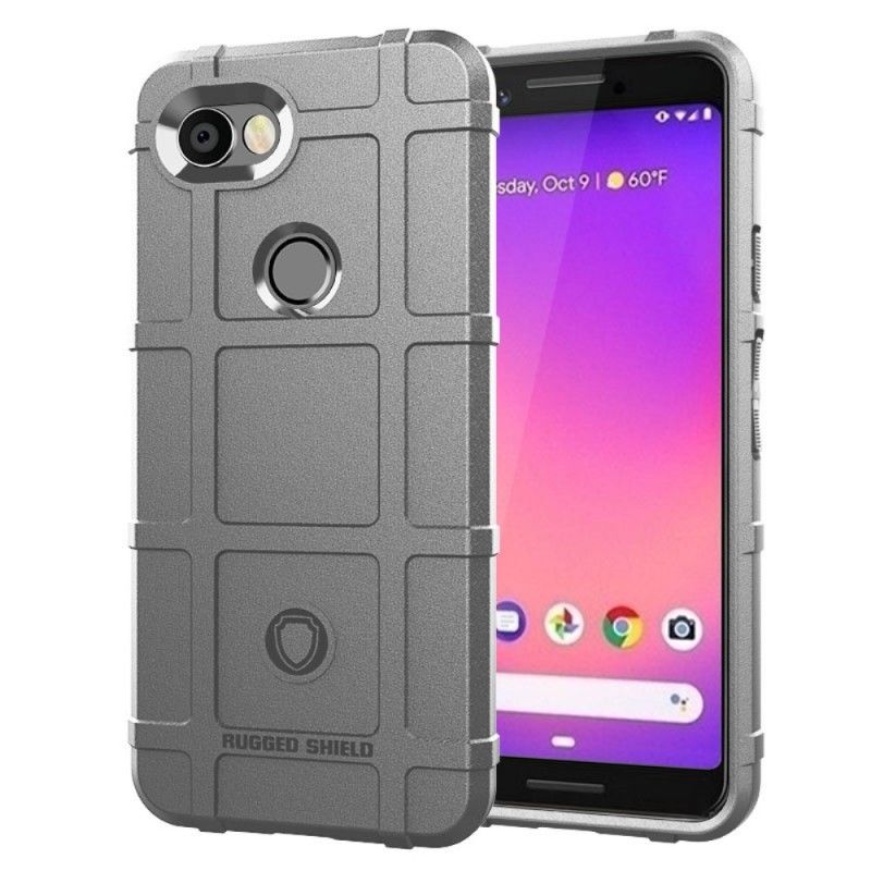 Hoesje Google Pixel 3A Groen Grijs Robuust Schild