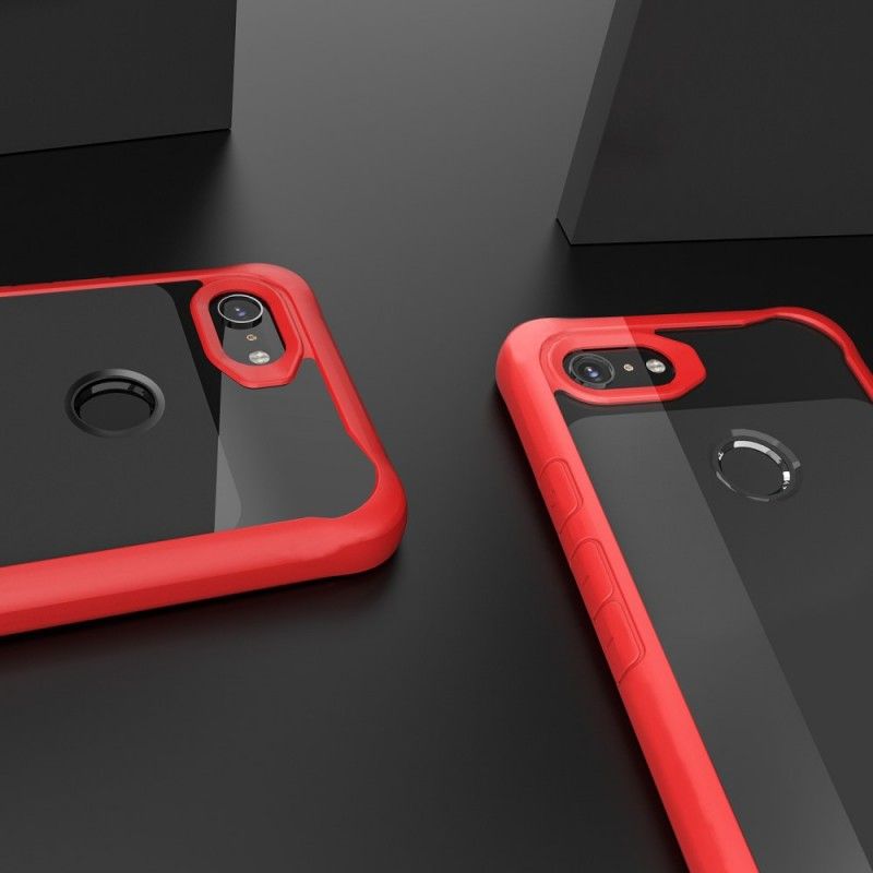 Hoesje Google Pixel 3A Telefoonhoesje Afgeschuinde Hybride