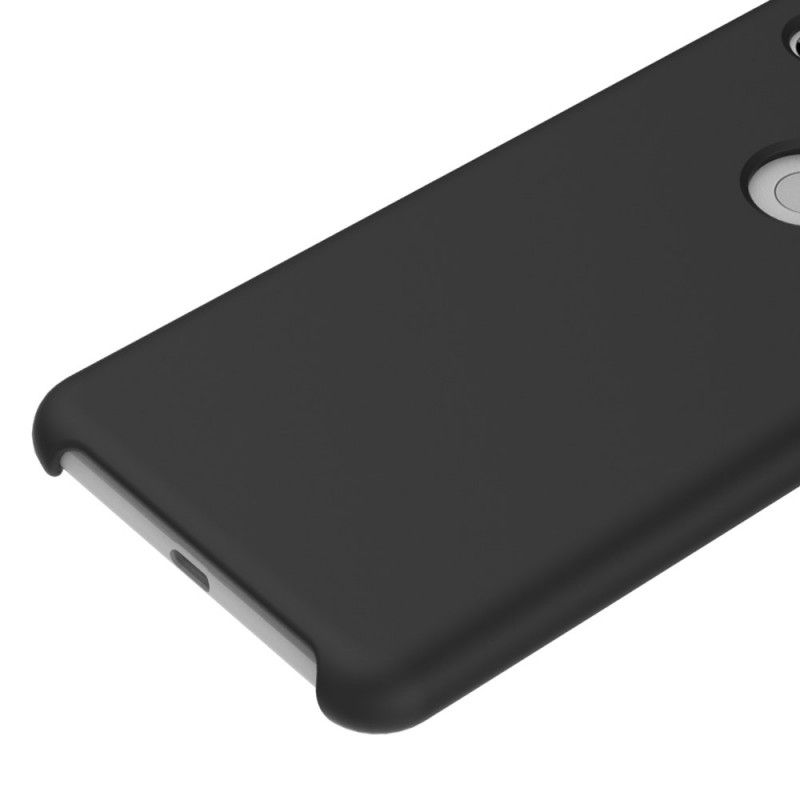 Hoesje Google Pixel 3 Zwart Stijve Siliconen