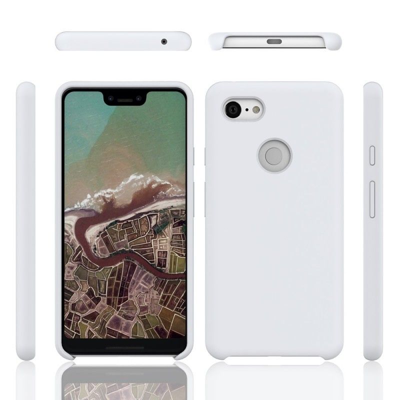 Hoesje Google Pixel 3 Zwart Stijve Siliconen