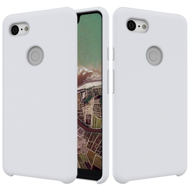 Hoesje Google Pixel 3 Zwart Stijve Siliconen