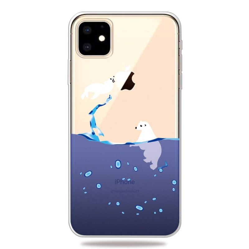 Hoesje iPhone 11 Telefoonhoesje Zeespelen