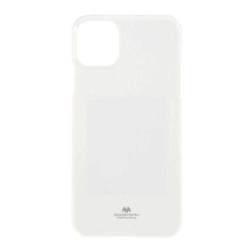 Hoesje voor iPhone 11 Wit Zwart Goospery Glitter-Stijl
