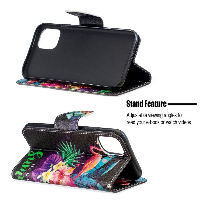Leren Hoesje iPhone 11 Hallo Zomer