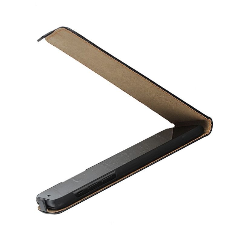 Leren Hoesje voor iPhone 11 Verticale Klep Van Echt Leer