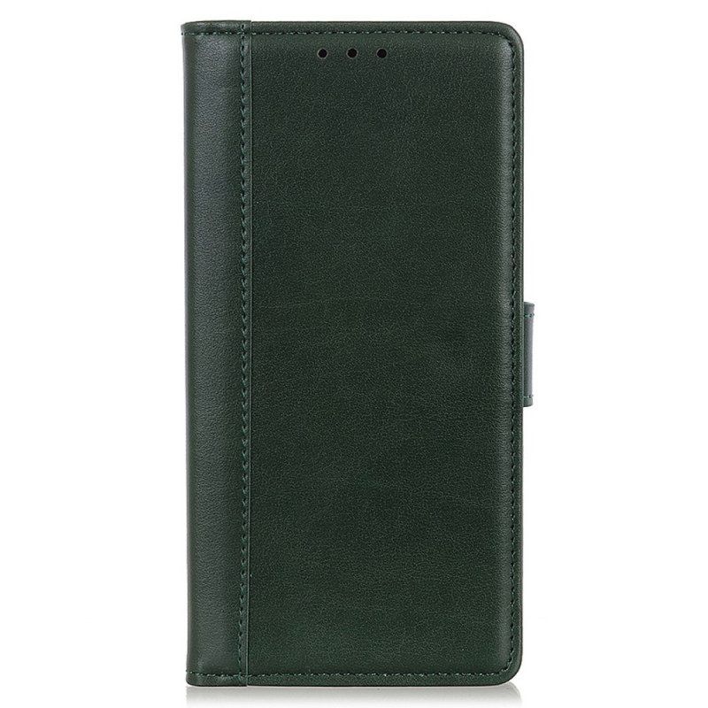 Folio-hoesje voor Samsung Galaxy S22 Ultra 5G Stijl Leer Elegantie