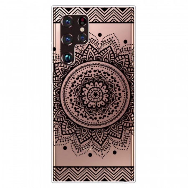 Hoesje voor Samsung Galaxy S22 Ultra 5G Mooie Mandala