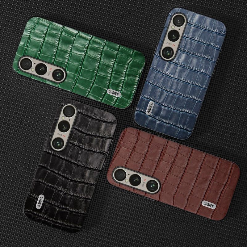 Hoesje Sony Xperia 1 Vi Krokodiltextuur Abeel