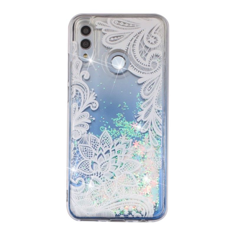 Case Hoesje Honor 10 Lite Telefoonhoesje Kant Met Lovertjes