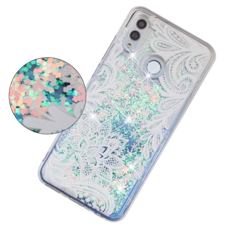 Case Hoesje Honor 10 Lite Telefoonhoesje Kant Met Lovertjes