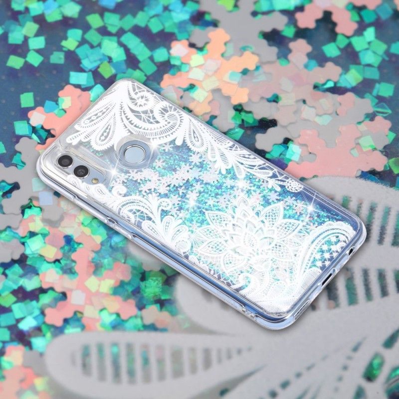 Case Hoesje Honor 10 Lite Telefoonhoesje Kant Met Lovertjes