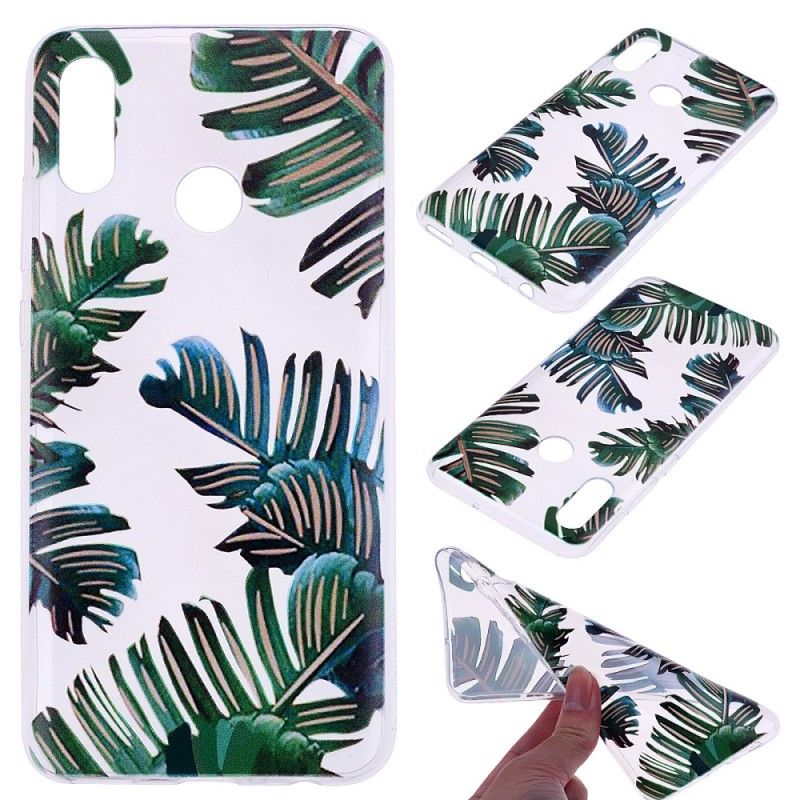 Hoesje voor Honor 10 Lite Groene Bladeren