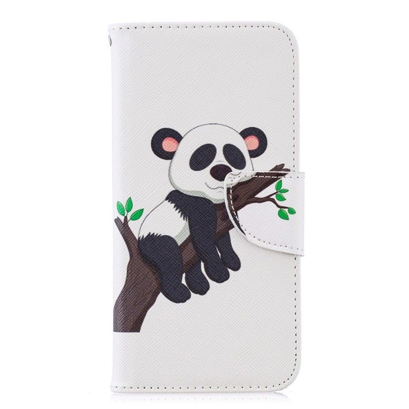 Leren Hoesje Honor 10 Lite Luie Panda