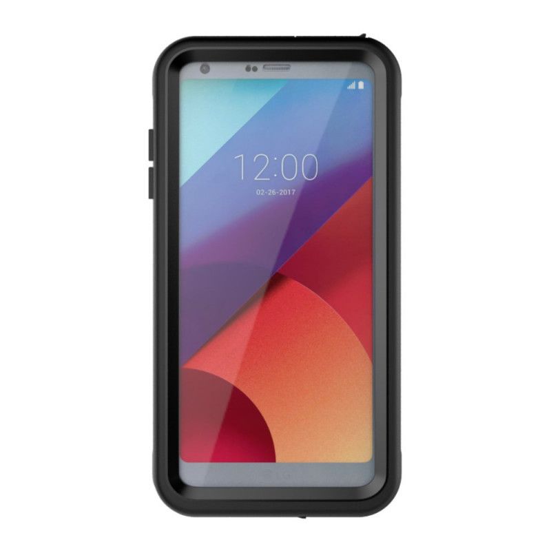 Hoesje voor LG G6 Wit Zwart Waterdicht 2M