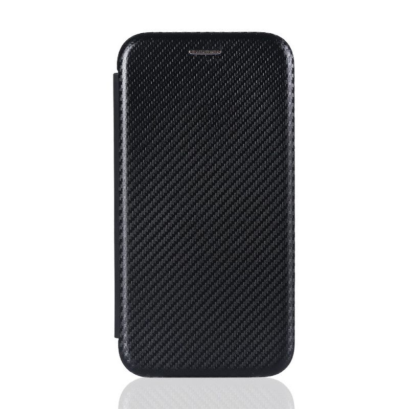Folio-hoesje Samsung Galaxy M51 Groen Zwart Koolstofvezel